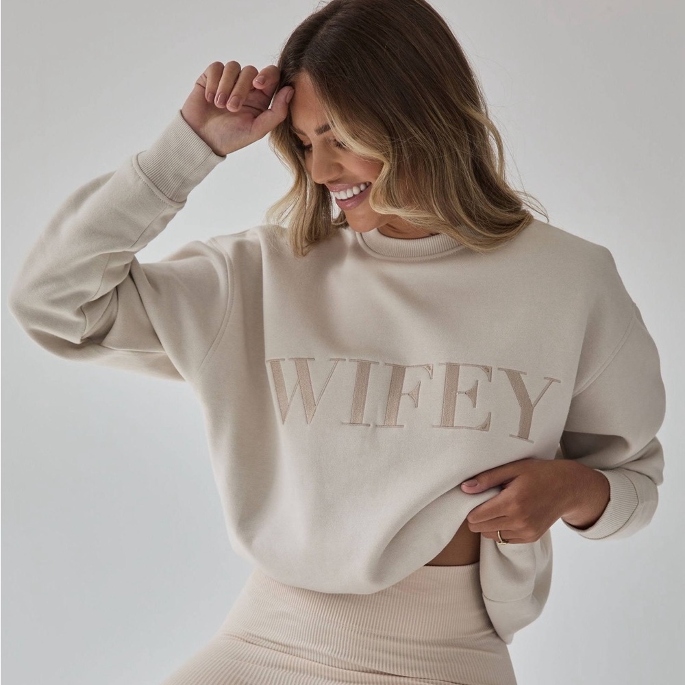 Wifey Statement Sweatshirt